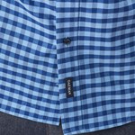 Gazman Blue Check S/S Shirt - pr_3231